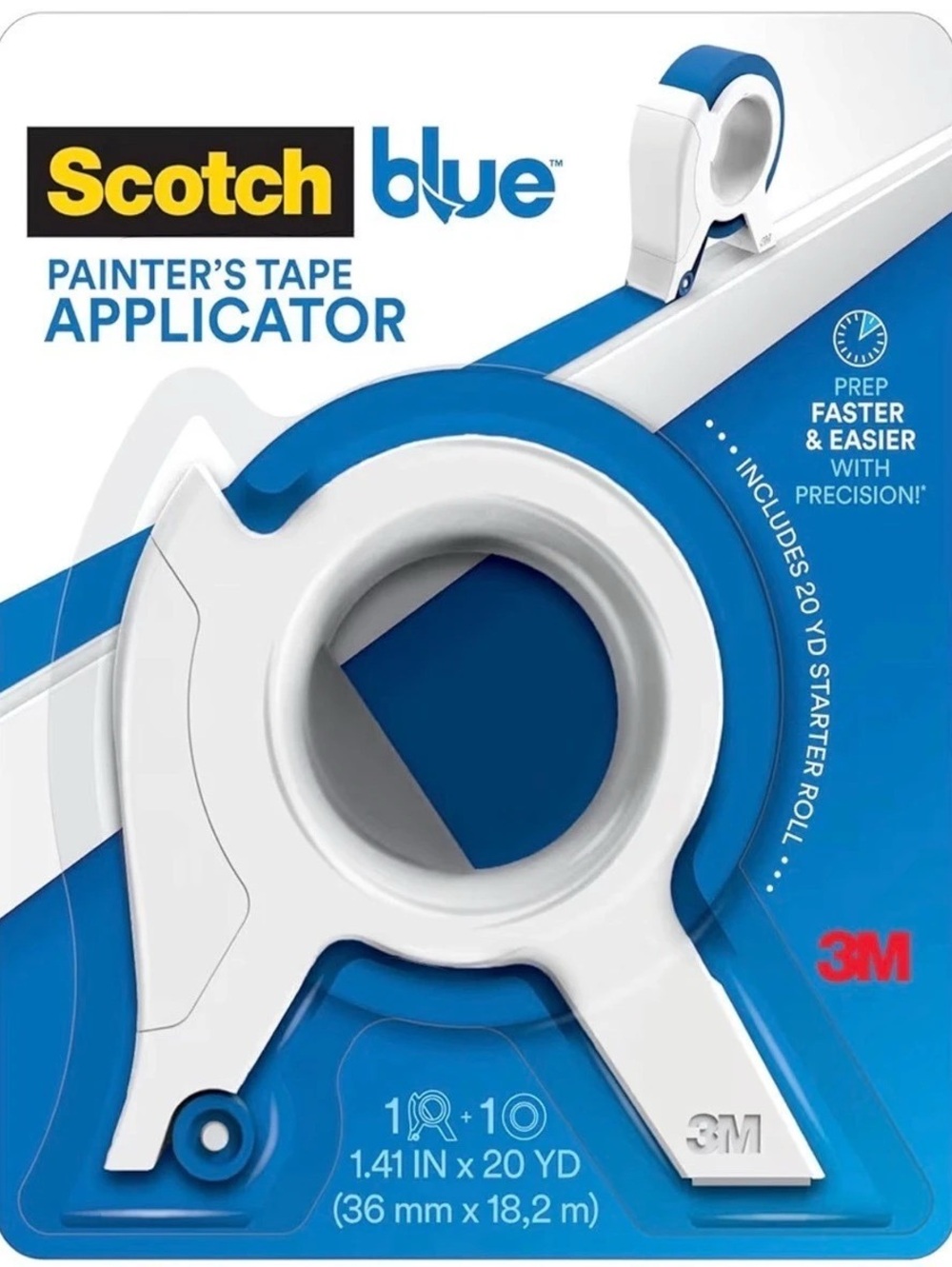 Scotch Blue Painter's Tape Applicator Blue